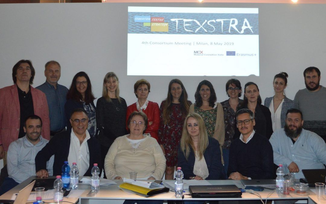 Reunió de seguiment del projecte TEXSTRA a Itàlia