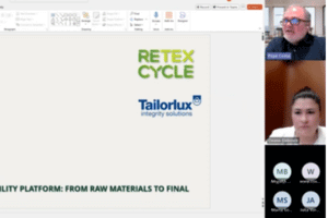 Participation of Retexcycle in a xBUILD-EU webinar